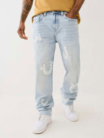 True Religion Men SN Bobby Oversized Fit Light Wash Jeans