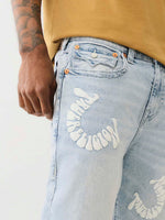 True Religion Men SN Bobby Oversized Fit Light Wash Jeans