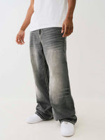 True Religion Men SUPER T Vinny Flared Fit Mid Rise Jeans