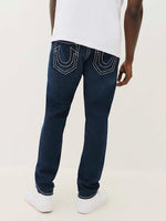 True Religion Men Super T Rocco Slim Fit Dark Wash Jeans