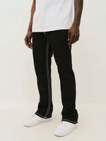 True Religion Men Super T Billy Bootcut Fit Mid Rise Jeans