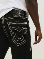 True Religion Men Super T Billy Bootcut Fit Mid Rise Jeans