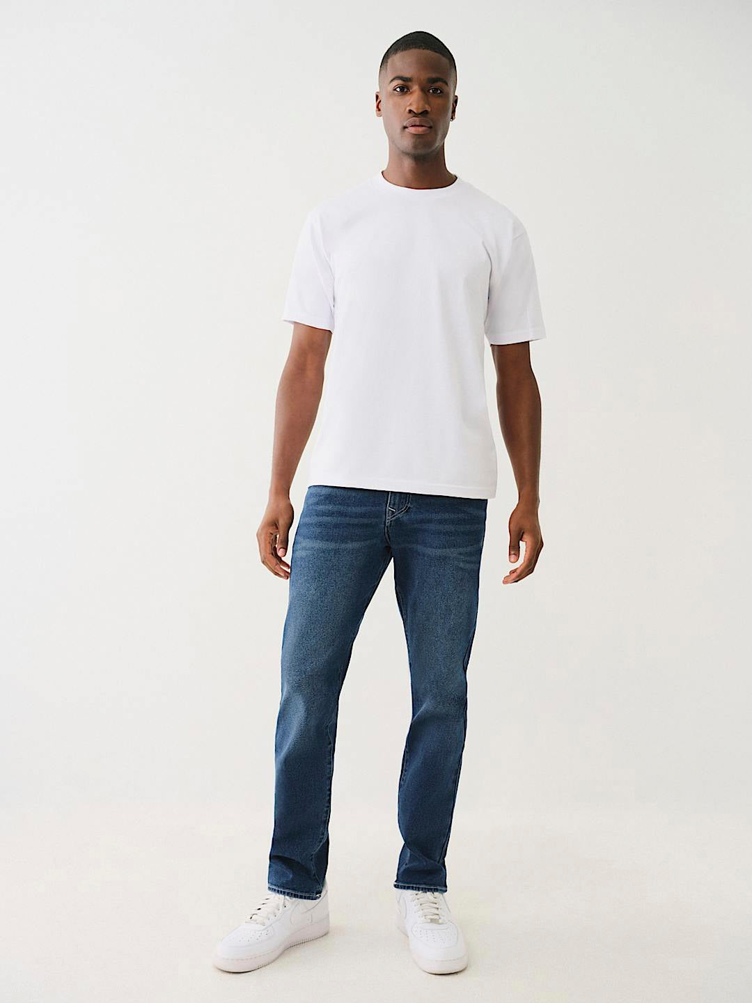 True Religion Men SN Geno Skinny Fit Dark Wash Jeans