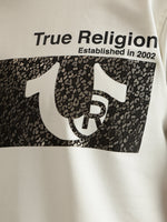 True Religion Men Printed Round Neck Short Sleeves Tshirt