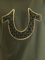 True Religion Men Printed Round Neck Short Sleeves Tshirt