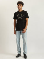 True Religion Men Printed Round Neck Short Sleeves Tshirt