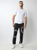 True Religion Men SN Rocco Slim Fit Pure Cotton Mid Rise Jeans