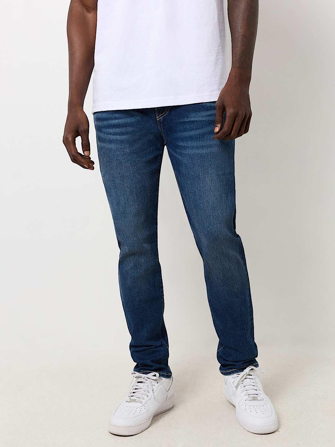 True Religion Men SN Rocco Slim Fit Medium Wash Jeans