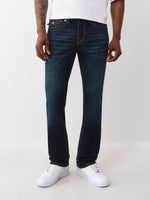 TRUE RELIGION Men RICKY Big T Navy Blue Jeans