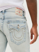 True Religion Men ROCCO SN Lightly Wash Blue Jeans