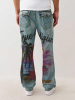 True Religion Men SN Ricky Straight Fit Light Wash Jeans