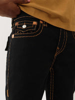 True Religion Men SUPER T Ricky Straight Fit Mid Rise Jeans