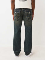 TRUE RELIGION Men RICKY Super T Dark Indigo Jeans