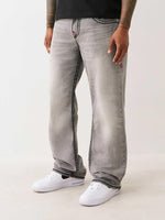 True Religion Men SUPER T Billy Bootcut Fit Pure Cotton Mid Rise Jeans