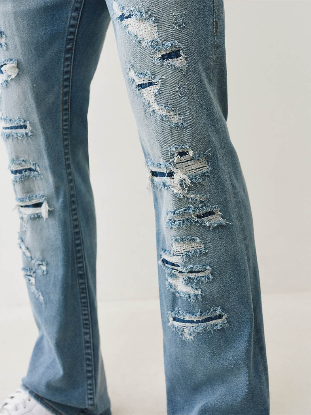 TRUE RELIGION Men Blue SN Flare Fit Jeans