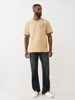 TRUE RELIGION Men Blue Super T Bootcut Fit Jeans