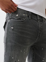 TRUE RELIGION Men Grey Big T Slim Fit Jeans