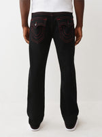 TRUE RELIGION Men Black SN Straight Fit Jeans