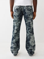 TRUE RELIGION Men Blue Super T Bootcut Fit Jeans
