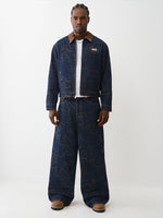 TRUE RELIGION Men Dark Indigo SN Relaxed Fit Jeans