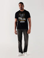 TRUE RELIGION Men Charcoal Black SN Straight Fit Jeans