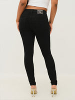 TRUE RELIGION Women Black SN Skinny Fit Jeans