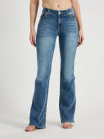 True Religion Women Blue SN Becca Jeans
