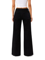 True Religion Women Cotton Black BOBBI SN Jeans