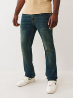 True Religion Men Big T Ricky Straight Fit Medium Wash Jeans