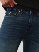 True Religion Men ROCCO SN Lightly Wash Blue Jeans