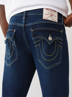 TRUE RELIGION Men Navy Blue SN Slim Fit Jeans