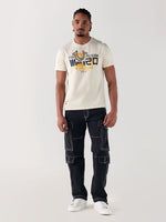 TRUE RELIGION Men Black Relaxed Fit Cargo