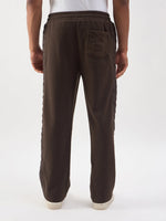 TRUE RELIGION Men Brown Quilting Relaxed Fit Sweatpant