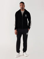 TRUE RELIGION Men Black Relaxed Fit Sweatpant