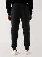 TRUE RELIGION Men Black Regular Fit Sweatpant