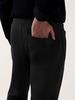 TRUE RELIGION Men Black Regular Fit Sweatpant