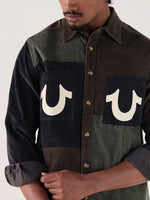 TRUE RELIGION Men Multi Color Block Regular Fit Shirt