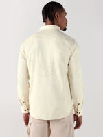TRUE RELIGION Men Cream Regular Fit Shirt