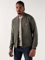True Religion Men Green Logo Regular Fit Sweatshirt
