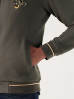 True Religion Men Green Logo Regular Fit Sweatshirt