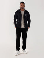 TRUE RELIGION Men Black Regular Fit Sweatshirt