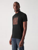 True Religion Men Black Solid Round Neck Tshirt