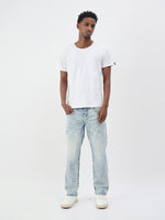True Religion Men Blue Big T Straight Fit Jeans