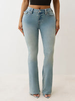 TRUE RELIGION Women Light Blue Joey SN Jeans