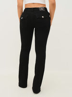 TRUE RELIGION Women Black Joey SN Jeans