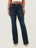 TRUE RELIGION Women Becca Navy SN Fit Jeans