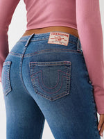TRUE RELIGION Women Blue Jennie SN Skinny Fit Jeans