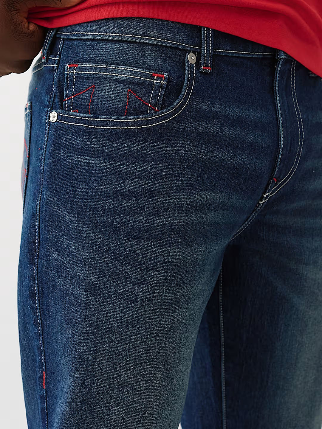 TRUE RELIGION Men Blue SN Slim Fit Jeans