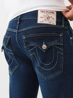 TRUE RELIGION Men Blue RICKY SN Straight Fit Jeans