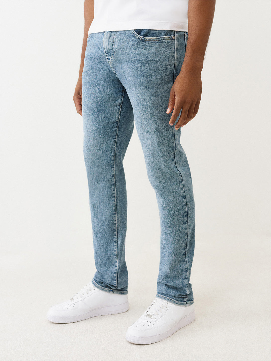 TRUE RELIGION Men Blue RICKY SN Slim Fit Jeans